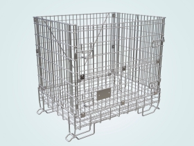 Корзина металлическая транспортировочная 1200х900мм, 10 мм (Гиттербокс) штабелируемая