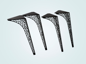 Ножки для стола L=720мм (лазерная резка)