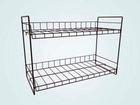 Подставка для обуви 2-х ярусная разборная