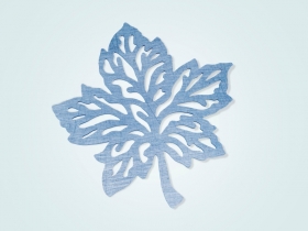 Виноградный листок из металла  