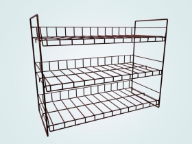 	Подставка для обуви 3-х ярусная разборная